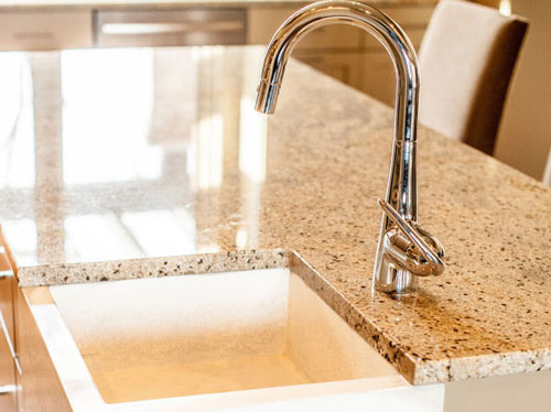 image of quartz sink
