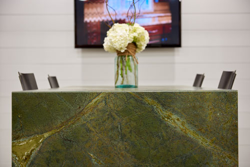 image of stone conference table